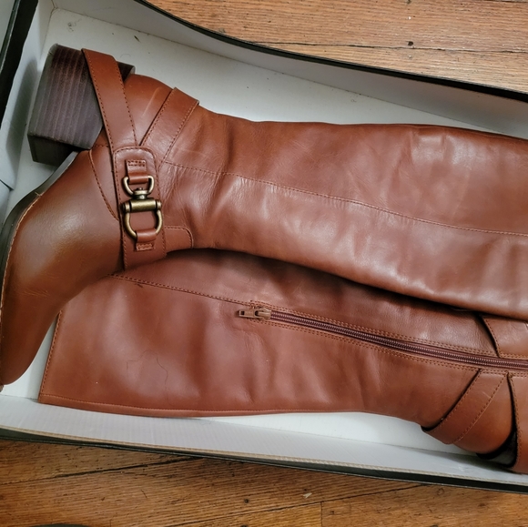 Leather Boots Design Lab & Lord & Taylor - Picture 2 of 8